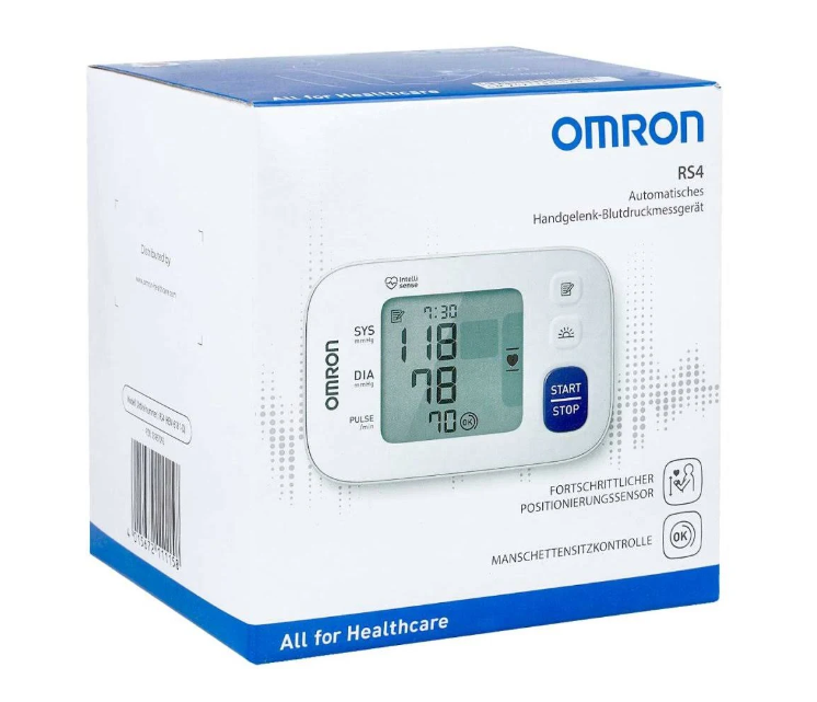 OMRON RS4 Handgelenk Blutdruckmessgerät HEM-6181-D OMRON RS4 Handgelenk Blutdruckmessgerät HEM-6181-D